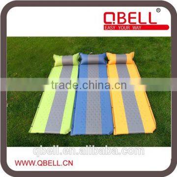 self-Inflatable PVC Camping Mat with Pillow /Camping floor Mat