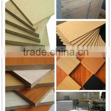 1220*2440 Slot MDF/ Plain/Wood Veneer/PVC /HPL/UV/Melamine Laminated MDF and HDF Board