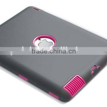 TWO-tone Silicon+plastic Full Protective Tablet Case for Ipad Air photo-4