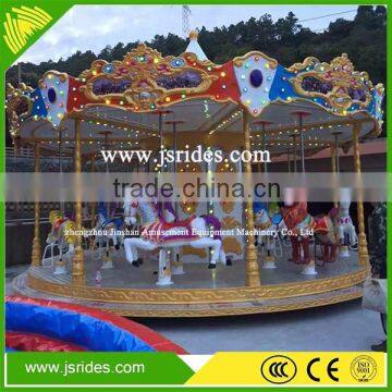 New design amusement ride carousel horses for sale