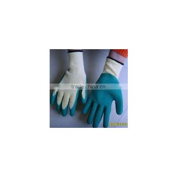 Natural Latex Palm Coated Glove