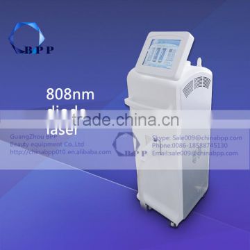 Sapphire handlepiece!! 808 diode laser hair removal beauty machine beijing