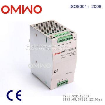 WXE-120DR-24 120W 24V Din Rail Power Supply