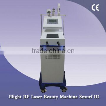 High quality Beauty products with 10000 shots handle--3 in 1(elgiht/rf/laser) multifunctional beauty machine -LJL-III