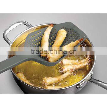 Hot Selling Colorful Nylon Special Kitchen Spoon With Hole Soup Plastic Spoon photo-6