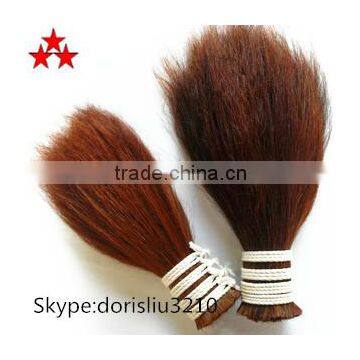 Straight Horse Tail Hair for Brushes natural color