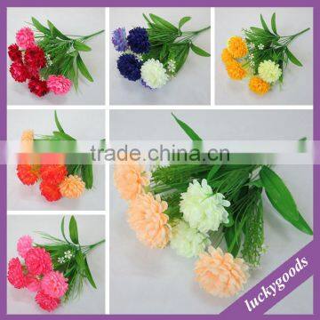 LF435 7 heads colorful artificial chrysanthemum wholesale