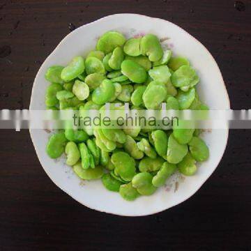 Frozen peeled broad bean