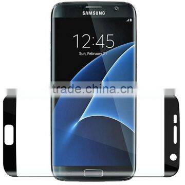 9H 0.2MM 3D Curved Full Coverage Tempered Glass Screen Protector For Galaxy S7 Edge G9350 Glass Silk Print Glass Thermal Bending photo-4