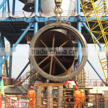 3.5m*52m rotary kiln used in the clinker production line