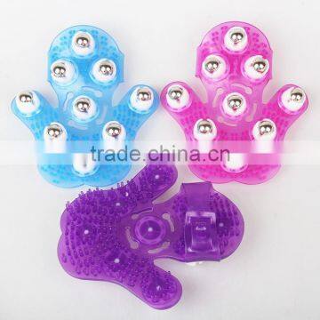 best quanlity cheaper baby care with rolling massage roller can rotated in 3D glove massager