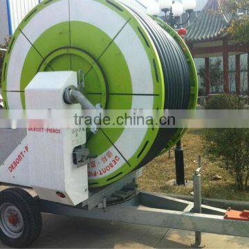 Rainwalker hose reel irrigation system machine