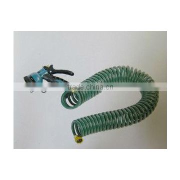 extendible garden hose 50ft with spray gun