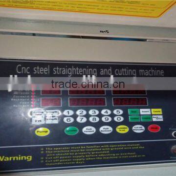 High Speed Wire Straightening and Cutting Machine
