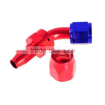 AN-8 AN 8 AN Aluminum Swivel Fuel Oil Hose End Fitting 45 Degree Adapter