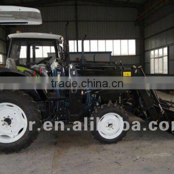 BOMR FIAT Gearbox diesel wheeled tractor (454 Front loader)