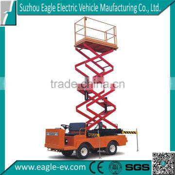 Electric scissor lifter vehicle, 6m lifting height ,EG6060J, CE approved