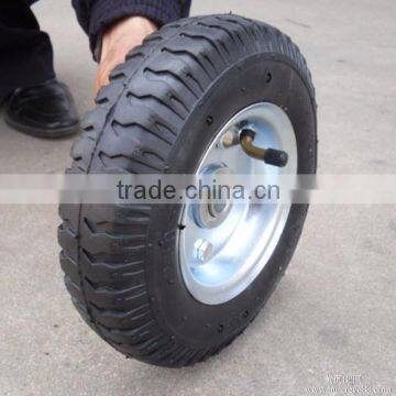 Various PU Foam Rubber Wheel With Aluminum Rim