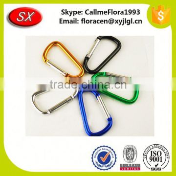 Custom anodic oxidation Carabiner Hook with eyelet From Dongguan