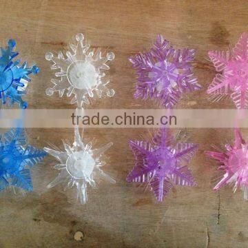 2015 newest led snowflake light fiber optic snowflake hanging chrismas decoration snowflake haing snowflake light chrismas light