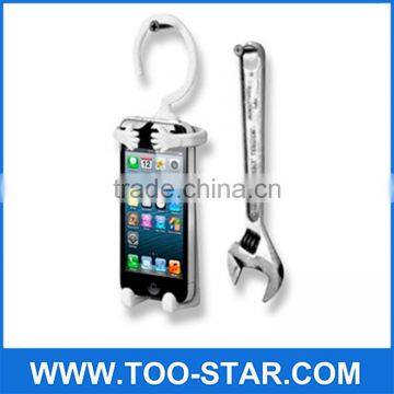 Flexible Silicone Mobile Hook Multifunction Human Shape Hanger Anti-slip Cell Phone Holder photo-2