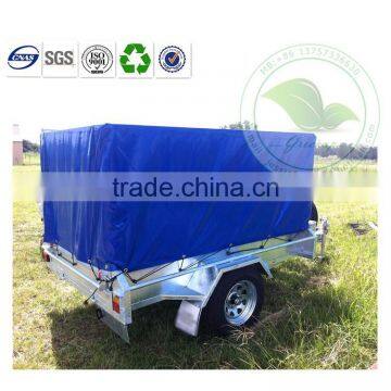 heavy duty PVC tarpalin trailer cage cover quality guarantee