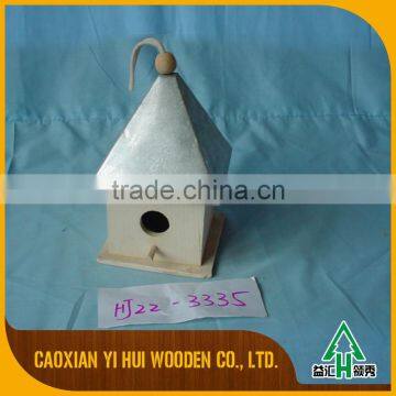 Decor Wooden Bird House Feeder Model photo-2