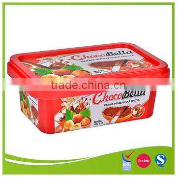 250g plastic chocolate box