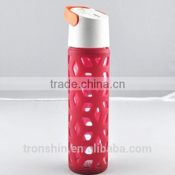 Food Grade Eco-friendly Silicone Bottle Cover for Sports Beverage Drinkings