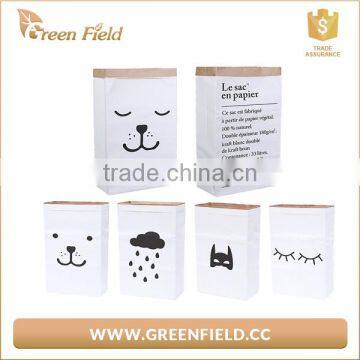 Recycle Laundry Toy Organizer Paper Storage Bag Home Paper Keeper Bag photo-3