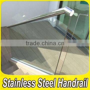 Home Stair 304 Stainless Steel Indoor Tempered Glass Railing photo-6