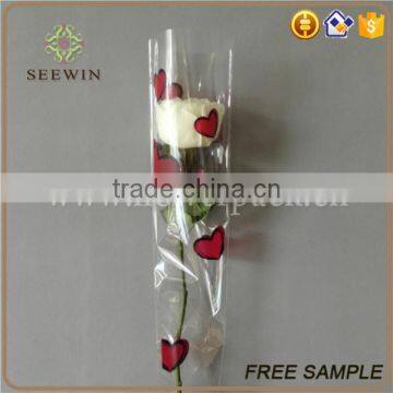 clear single stem plastic sleeve