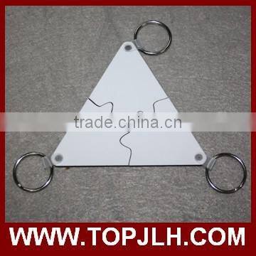 Wholesale China Blank Coated Custom Printed Light Wood Keychain photo-6