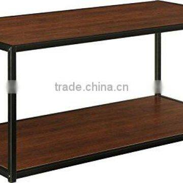 Modern Style Square Shape Console Table With Metal Frames photo-2