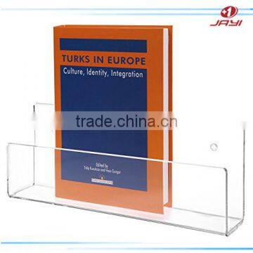 Modern Clear Acrylic Wall Mounted Magazine & Brochure Display Rack