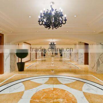Palace Design Decorative Partition Panels Interior Stone Artificial Marble , Marble Texture Interior Wall Decorative Panel photo-4
