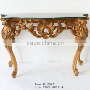 French Furniture Wholesale Console Desk Set For Living Room Decoration