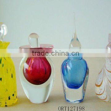 perfume bottle with design