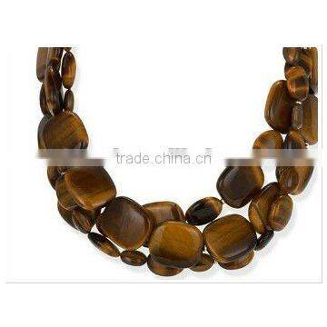 natural tiger eye stone necklace