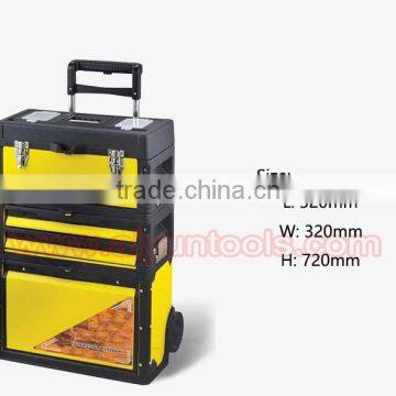 Draw-bar Box Plastic Box Trolley Case Compartment Tool Box Pull Rod Case Luggage photo-2