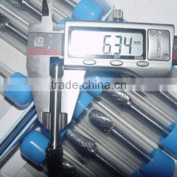 Tungsten Carbide Rotary File Burr With Plastic Tube photo-2