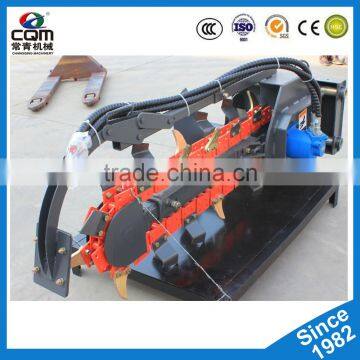 China Chain Trencher Working for Skid Steer Loader/trenching Machine photo-2