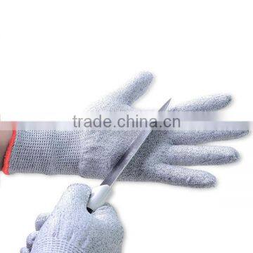 Food Grade HPPE String Knitted Kitchen Safety Gloves Cut Resistant photo-5