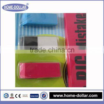 Custom Logo Wholesale in China Cheap Mistake Eraser/ball Pen Ink Eraser photo-4