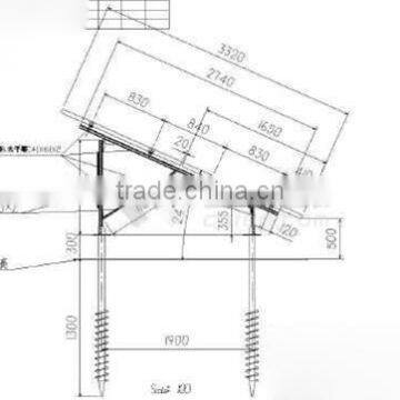 Solar Roof Photovoltaic Stents Hot Galvanized on Hot Sale China Supplier photo-4