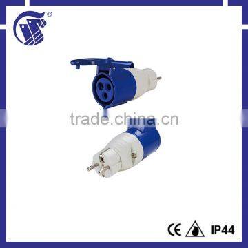 OEM High quality 2P+E IP44 reefer container electrical plug socket