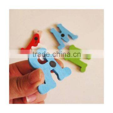 Child Educational Toy,26pcs Wooden Cartoon Alphabet A-Z Magnets photo-5
