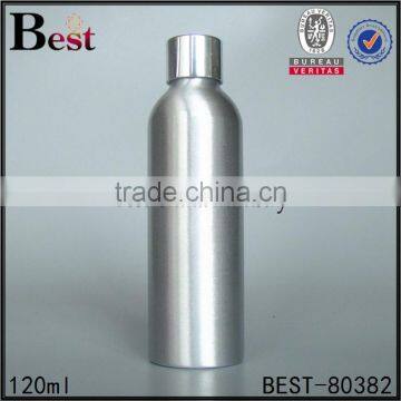 4oz metal perfume bottle with metal lid