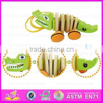 2016 Wholesale Funny Pull and Push Wooden Best Toddler Toys W05B138-S photo-2