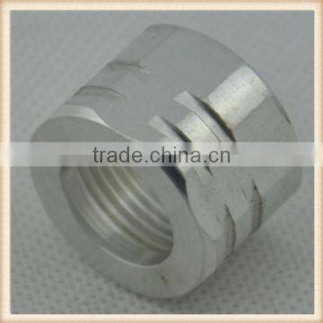 Aluminum round bar cnc turning part